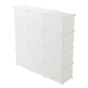 Scarpiera Portatile a 8 Livelli per 48 Paia, Organizzatore a Torre con 24 Scomparti, Armadio Contenitore Espandibile per Tacchi e Stivali, Contenitori Cubici - Product Image 2