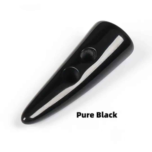 Bouton à bascule en véritable corne de buffle de 50 mm, 2 trous, pointe foncée, pour manteau, veste, cardigan, cape, sac, couture, artisanat domestique - Product Image 6