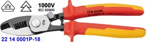 1000V Insulated Twin <b>Edge</b> Cable <b>Cutter</b> with VDE - Product Image 2