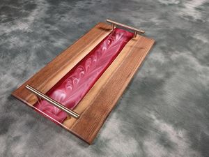 Quality Style Design Epoxy Resin And Wooden <b>Tray</b> <b>Decorative</b> <b>Trays</b> Wood and Resin <b>Trays</b> Epoxy <b>Trays</b> At very competitive Price - Product Image 3