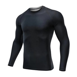 Camisetas de Compresión para Gimnasio para Hombre, Manga Larga, Secado Rápido, Transpirables, Diseño Personalizable, Logotipo, Calidad Premium - Product Image 3