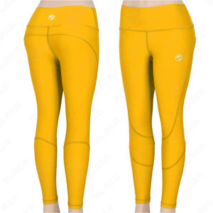 Nouveau modèle Leggings de compression taille haute pour le yoga Leggings de yoga sans coutures bout à bout avec logo personnalisé pour femmes Leggings de yoga taille élastique - Product Image 1