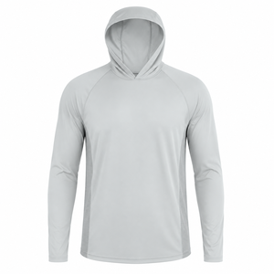 Camisa de Pesca con Capucha para Hombre, Protección Solar UPF 50, Poliéster de Secado Rápido, Antibacteriana, Antimosquitos, Personalizable - Product Image 2
