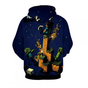 Comfortable 100% Cotton Quick Drying Winter Season <b>Plain</b> OEM Customized Discharge Printing Terry Fabric Unisex Pullover <b>Hoodies</b> - Product Image 3