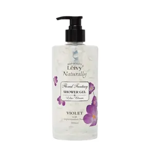 Leivy Naturally Floral Fantasy Shower Gel (500ml) Lilac Bloom Lilac petals Top selling in Japan