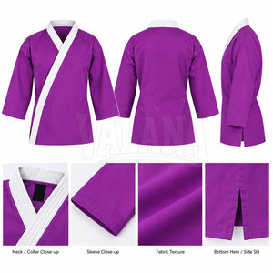Kimono de karaté léger 100 % coton, séchage rapide, personnalisable, service OEM, respirant pour adultes – Prix usine - Product Image 5