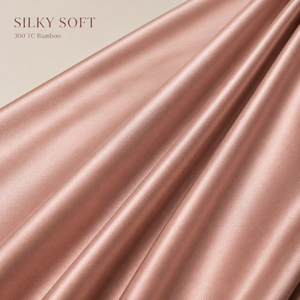 Juego de Ropa de Cama de Bambú Premium de 300 Hilos |   Sábanas Suaves, Transpirables y Refrescantes para Hoteles Boutique, Villas y Habitaciones de Huéspedes Sofisticadas - Product Image 5