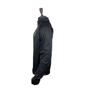 Camisetas casuales de invierno para hombre, de tejido de rizo francés, de secado rápido, con cremallera de 1/4, ajuste delgado, de fábrica OEM, personalizadas, de punto, capa intermedia, para Hurling - Product Image 4
