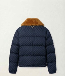 Unisex Casual Winter Puffer Jacket Windproof Lightweight Bubble Coat Stand Collar Front Logo Customizable <b>Thermal</b> Design - Product Image 6