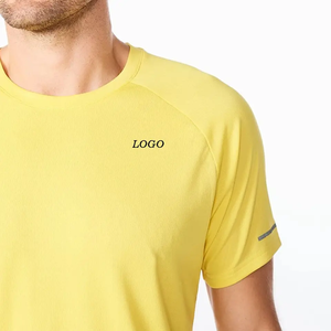 Camiseta Deportiva Ecológica de Corte Regular para Hombre, de Secado Rápido, Tejido Elástico, Personalizable, para Entrenamiento en el Gimnasio - Product Image 3