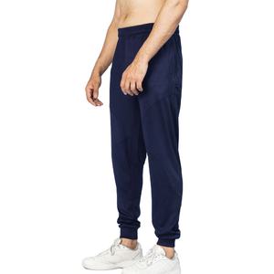 Pantalon de Jogging Homme Bleu Marine 100% Polyester Qualité Supérieure Pantalon Décontracté Personnalisé Taille Élastique Droite Design Sublimé - Product Image 1