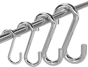 OEM/ODM pour les marques mondiales, crochet en acier inoxydable de type S à finition multi-spécifications, durable, léger, pour la vente au détail, la maison, l'extérieur - Product Image 2