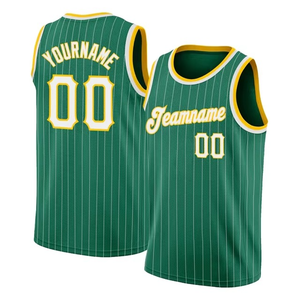 Camisetas de Baloncesto Sublimadas y Bordadas Personalizadas de Alta Calidad Hechas en Fábrica, Transpirables y de Secado Rápido - Product Image 1
