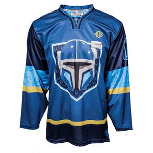 Camiseta de Fútbol Americano de Malla de Poliéster 220GSM para Hombre, Ropa Deportiva con Cuello en V y Manga Larga, Impresión Personalizada de Equipo, Fabricante para Pedidos al por Mayor OEM - Product Image 3