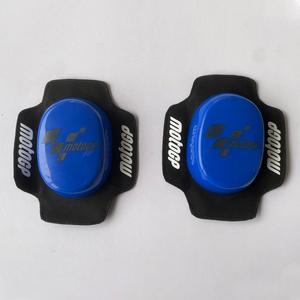 Protège-genoux de moto imprimés à coque rigide, protections pour motocross, équipement de course unisexe, garde-corps en plastique pour motards - Product Image 3