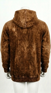 Sweat à capuche en coton unisexe coupe classique pour l'hiver, tissu doux et confortable, style streetwear décontracté, motif à carreaux, poche, anti-plis - Product Image 4