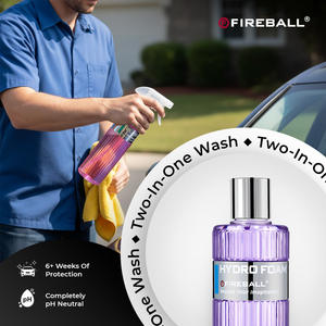 Espuma Hidrofóbica Fireball 500 ml, Espuma de Lavado de Autos de Alta Densidad para Bicicletas y SUVs, Aroma Suave/Fresco, Limpieza Segura, Acabado Brillante - Product Image 4