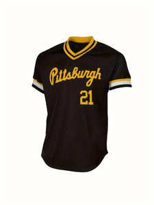 Pakistan Manufacturer Baseball Jersey Button <b>Down</b> Baseball Jersey Solid Color Baseball Jersey - Product Image 1