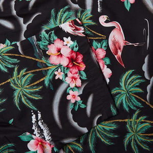 Chemise Hawaïenne Aloha pour Homme à Imprimé Personnalisé de Haute Qualité, Boutonnée, Décontractée, en Satin Tricoté, Qualité Supérieure - Product Image 4