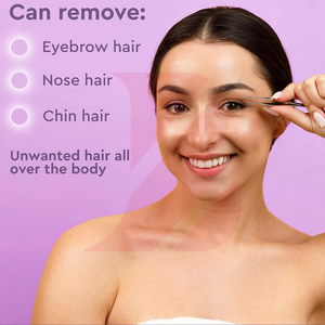 Pinzas para Cejas de Buena Calidad, Resistentes al Óxido, Duraderas y de Larga Duración, con Agarre Fuerte y Rendimiento Suave para la Depilación - Product Image 4