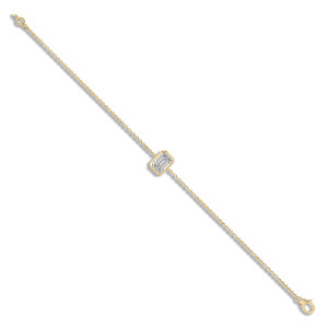 Bracelet léger de style unique avec diamant cultivé en laboratoire de 2,00 carats - Product Image 4