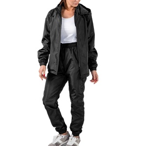 2025 personnalisé demi fermeture éclair pull survêtement Jogging haut court coupe-vent veste deux pièces pantalon ensemble femmes - Product Image 1