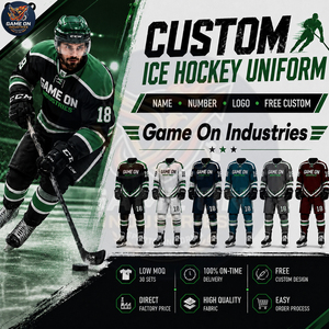 New Trendy Personalized Logos, Player Identification & Numbers Heavy Duty Sportswear Sublimated Custom Design Ice Hockey Uniform - Product Image 6