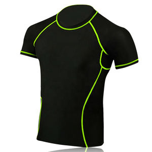 Dernier design : Créez votre propre style – Rashguard homme à manches longues avec logo imprimé, protection UPF50, respirant, écoresponsable, en Spandex/Nylon - Product Image 4