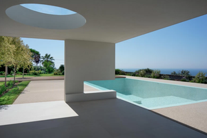 Comptoirs sur mesure en pierre frittée italienne moderne et luxueuse, 1620x3240mm, 5/12mm, Calce Avorio Beige, style minimaliste naturel - Product Image 3