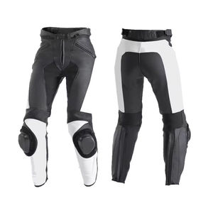 Pantalones de Motocicleta Unisex Fabricados a Medida para Hombre, con Logotipo, Corte Ajustado, Precio al por Mayor, Material de Cuero, OEM - Product Image 4