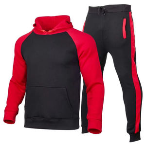 Conjunto Deportivo 2 en 1 de Invierno 2026 al por Mayor, de Alta Calidad, OEM ODM, Sudadera Larga con Capucha y Pantalones, 100% Poliéster, Forro Polar, Secado Rápido - Product Image 1