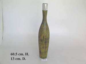 Mirror Modern Bottle Shape <b>Iron</b> Handmade Vase Unique Home Decor Modern Table & Floor Vase Good Design - Product Image 2