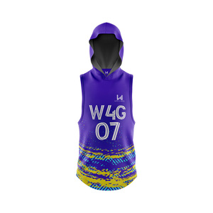 Maillots de football américain 7v7 personnalisés 100% polyester, séchage rapide, antibactériens, pour l'été et le printemps, uniformes 7 sur 7 - Product Image 5