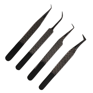 Pinzas para Extensión de Pestañas con Diseño de Diamante, Fabricadas con Acero Japonés, de la Mejor Calidad - Product Image 4