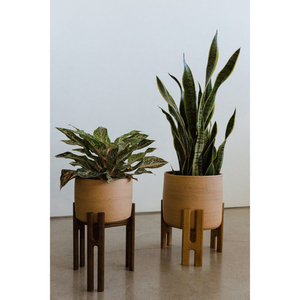 Support de pot de fleurs en bois massif moderne de haute qualité pour décoration intérieure, support de plantes sur pied pour la maison - Product Image 1