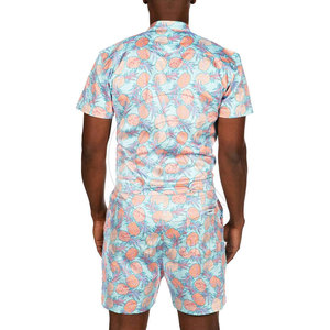 Rompers para Hombre, Casuales, de Verano, Manga Corta, Transpirables, de Algodón, para Playa, Viajes, Moda, Cómodos - Product Image 5
