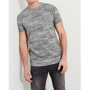T-shirt homme vert olive en coton à manches courtes, coupe classique, col rond, couleur unie, maille jersey respirante, 240g, design vierge - Product Image 6