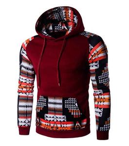 Vente en gros de pulls à capuche à sublimation tribale de haute qualité imprimés imperméables - Product Image 1