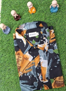 Men’s <b>Half</b> Sleeve Cotton Printed <b>Shirt</b> – Customizable Casual Wear (M to XXL) - Product Image 6