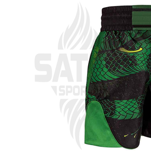 Pantalones Cortos de Boxeo Elásticos con Estampado Personalizado - Secado Rápido, Ligeros, de Satén para MMA y Muay Thai - Product Image 5