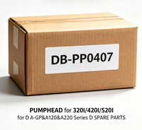 PUMPHEAD untuk 320I/420I/520I DB-PP0407 untuk Seri D A-GP&A120&A220 D SUKU CADANG