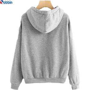 Sweat-shirts à capuche respirants rose pour femme, collection automne-printemps, manches longues, personnalisables, pull-over tendance pour femme - Product Image 6