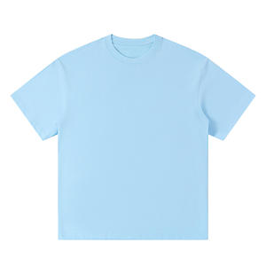 Camiseta Oversize de Algodón Orgánico de 300 GSM con Hombros Caídos, Transpirable, Lavado Enzimático, Proveedor OEM de Bangladesh - Product Image 1