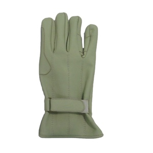 Gants de conduite en cuir de vachette vert clair, non doublés, respirants, avec poignées personnalisées, doux, confortables, unisexes - Product Image 3