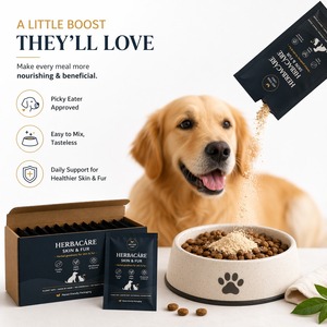 HERBACARE Friandises à Mâcher Douces pour Chiens et Chats Tous Âges Soutien Immunitaire Multivitamines Absorption Rapide Complément Herbal Biologique Sûr - Product Image 4
