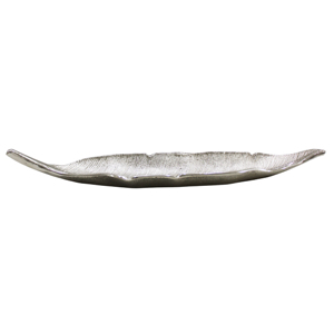 Vente en gros de plateaux et de plateaux décoratifs en aluminium moulé en forme de feuille, vaisselle de service pour la maison, forme de feuille, faits à la main, personnalisés - Product Image 3