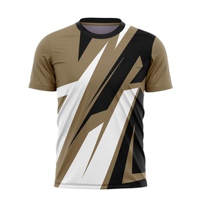 Camiseta Deportiva de Punto para Hombre, Sublimada, Personalizada, de Poliéster, Transpirable, Ligera, de Manga Corta, Imprimible, al por Mayor, OEM, ODM - Product Image 1