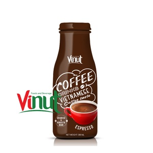 Bouteille en verre de 280 ml, café noir, fabricant de boissons OEM ODM, étiquette privée - Product Image 3