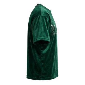 Camiseta Oversize de Algodón Larga con Dobladillo Curvo Estilo Hip Hop para Hombre - Moda Urbana de Verano para Combinar en Capas - Product Image 4