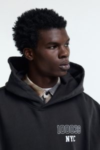 Sudadera con Capucha de Alta Calidad para Hombre, con Logotipo Personalizado, de Algodón y Felpa, Cálida para Invierno - Product Image 4